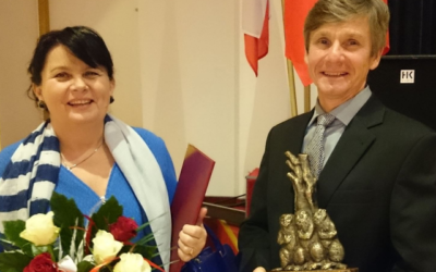 Nagroda „Złote Bobry” 2016 dla Pani Aleksandry Dudka oraz męża Aleksandra Dudka